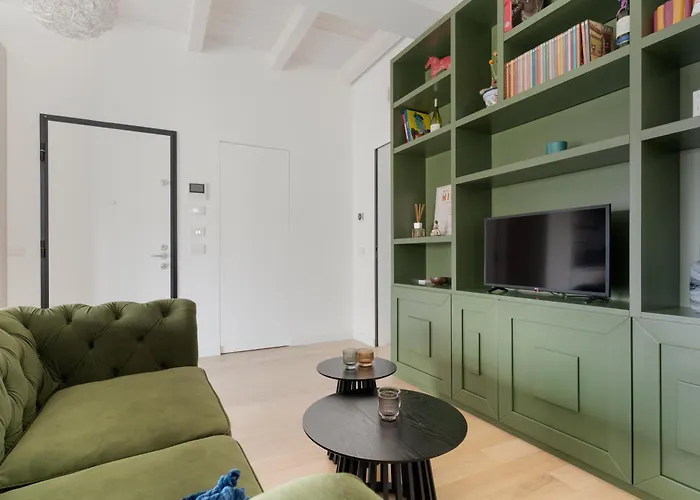 Apartmán Guesthost - Modern Terrace Flat In Solari Area Milán