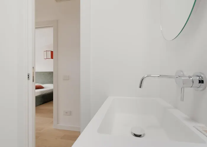 Guesthost - Modern Terrace Flat In Solari Area Apartmán Milán